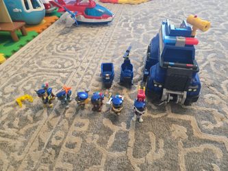 Paw Patrol Air Patroller and Police Cruiser