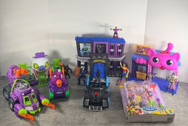 Imaginext Batman, the Joker and Supergirls Playset