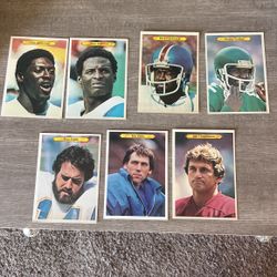 1980 Topp's Large FOOTBALL cards 