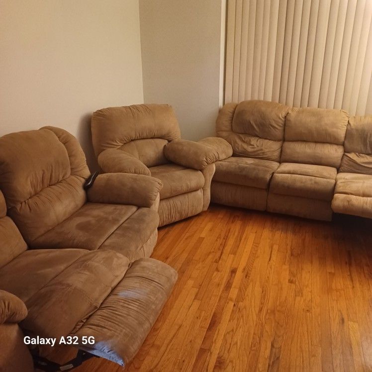Sofa Recliner, Love Seat Recliner, Chair Set