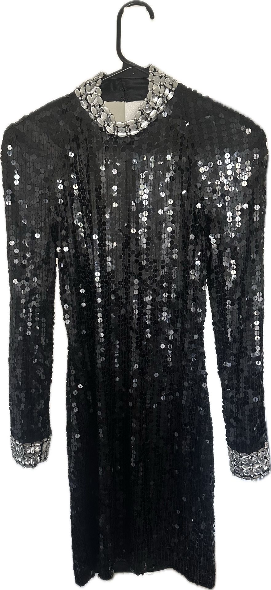 Lime Nite Sequin Dress