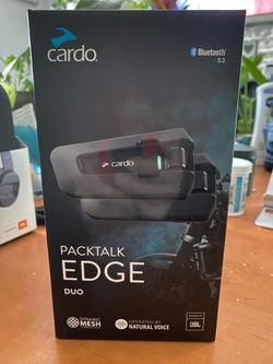 Cardo Pack talk edge duo motorcycle communication