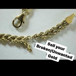 Broken gold for best sale sale