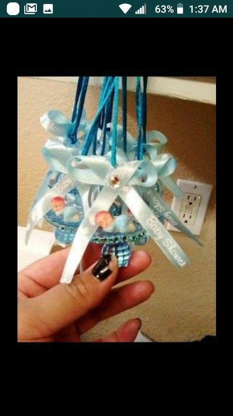 Baby boy shower favors