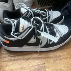 Off White Black Dunks