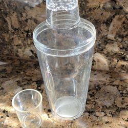Acrylic Martini Shaker With Shut Glass , $5
