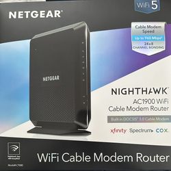 Netgear wifi cable modem router