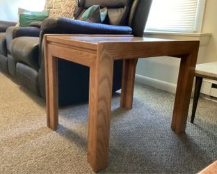 Oak End Table