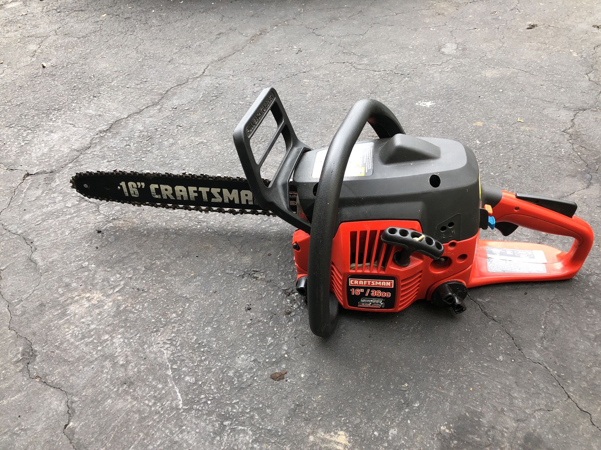 Craftsman 16" 36cc chainsaw for Sale in Fairfield, CT OfferUp