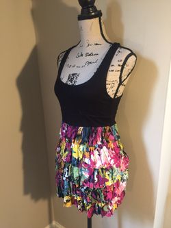 floral dress size s/p