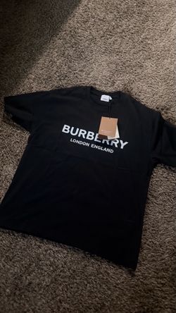 Burberry London England Black T-Shirt