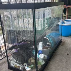 46 Gallons Bow Fish Tank Fully Equipped 