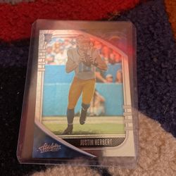 Justin Herbert Rookie Card