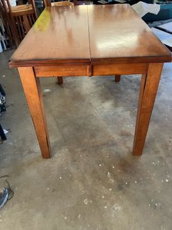 Rustic High-Top Extendable Table & Chairs (Made in Thailand)