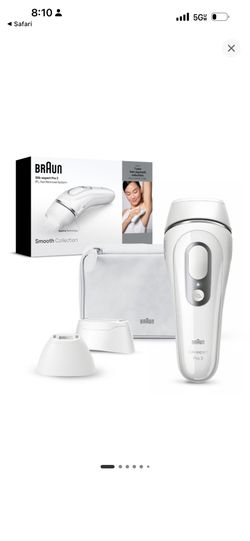 Braun IPL Long-Lasting Hair Removal System for Women and Men, Silk Expert Pro 3 PL3120, Permanent Visible Hair Reduction, Head-to-Toe Usage, for Body 