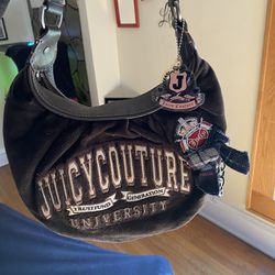 Juicy Couture Trustfund Generation University Hobo Bag