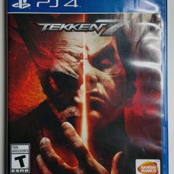Tekken 7 For PS4 - Sony PlayStation 4 - Tested/Works Fast Shipping With Case S19