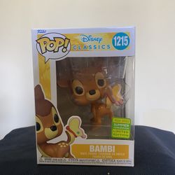 Brand New SDCC Exclusive Bambi Funko Pop
