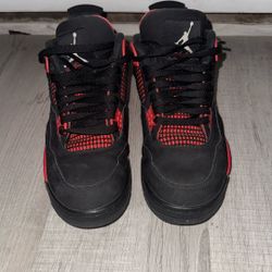 Jordan 4 Red Thunders