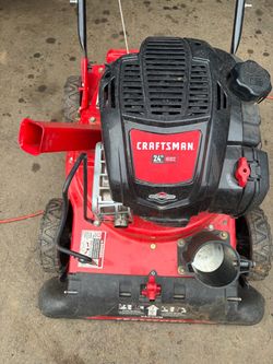 Vacuum mower new