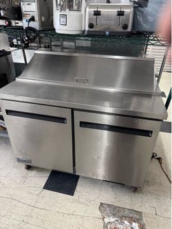 Commercial 48” sandwich prep table