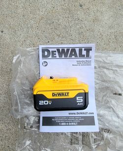 Dewalt Battery 5.0ah 20v