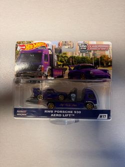 Hot Wheels Team Transport Car Culture RWB Porsche 930 Aero Lift #17
