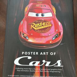CARS Poster Art Of Cars Editions. Libro De Postales