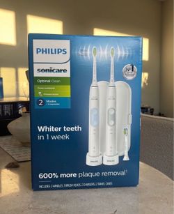 Philips sonicare optimal clean power toothbrush