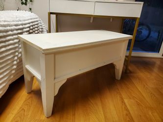 Wood Bench With Storage