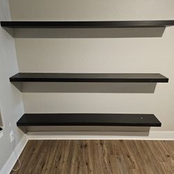 6 Foot Floating Shelves 