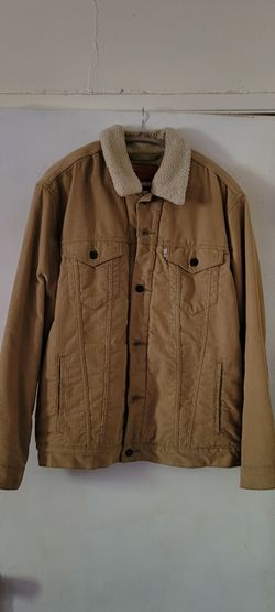 Levis Beige Sherpa Jacket XL