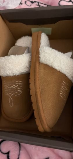 ARIAT GIRLS' JACKIE SQUARE TOE SLIPPERS