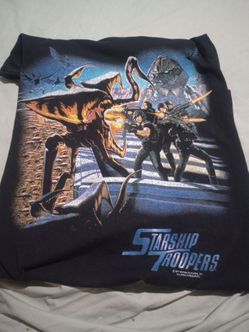 Starship Troopers 1997 Movie Graphic T-Shirt