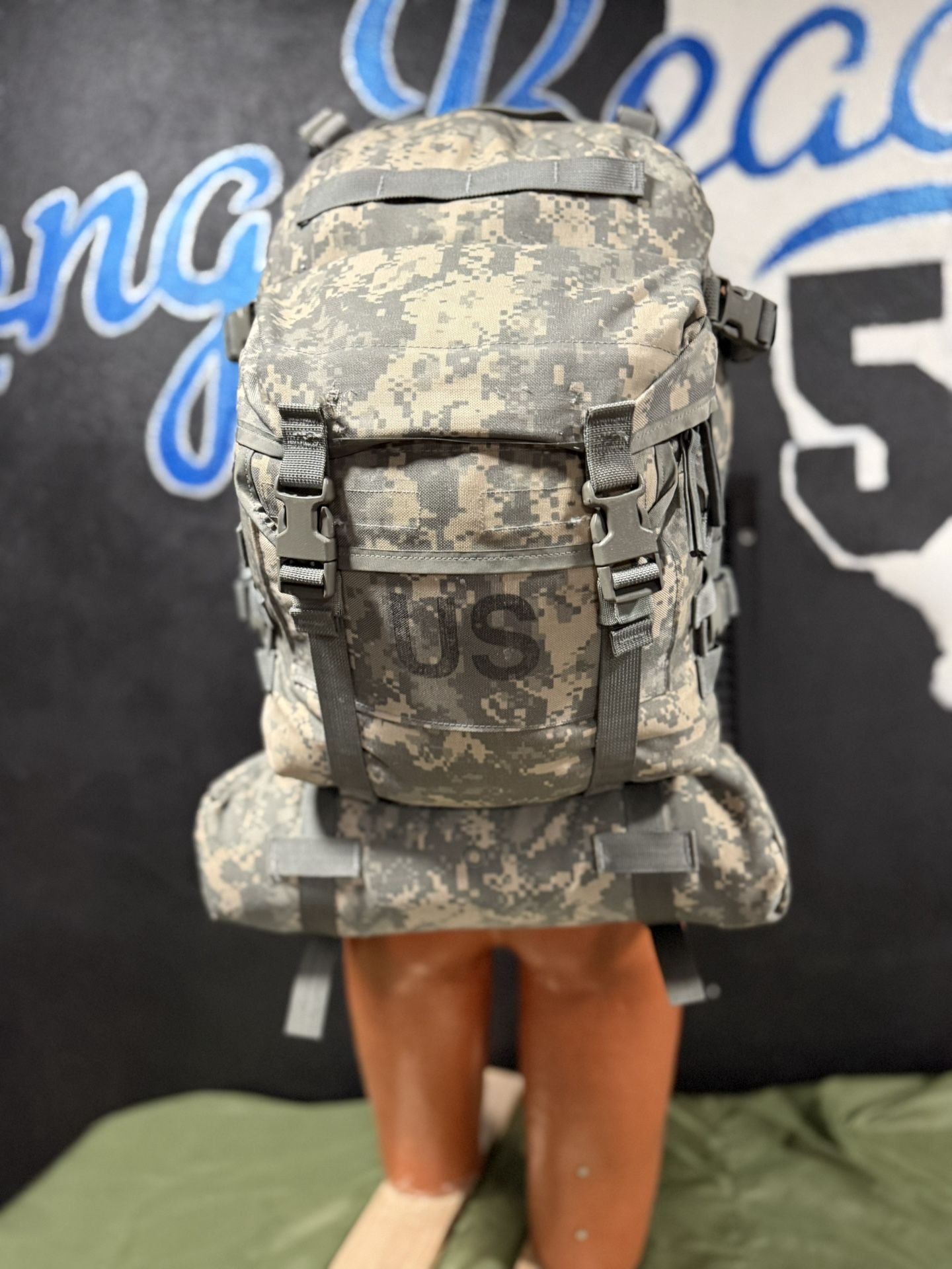 US ARMY 3 Day Assault Pack & Waist/Butt Pack Combo