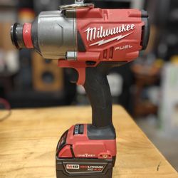 M18 FUEL ONE-KEY 18V Lithium-Ion Brushless Cordless 7/16 in. High Torque Impact Wrench