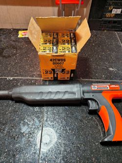 Ramset Powder Actuated Tool with .22 Cal Loads