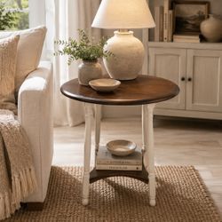 Custom refinished side table