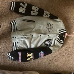 oakland raiders var jacket