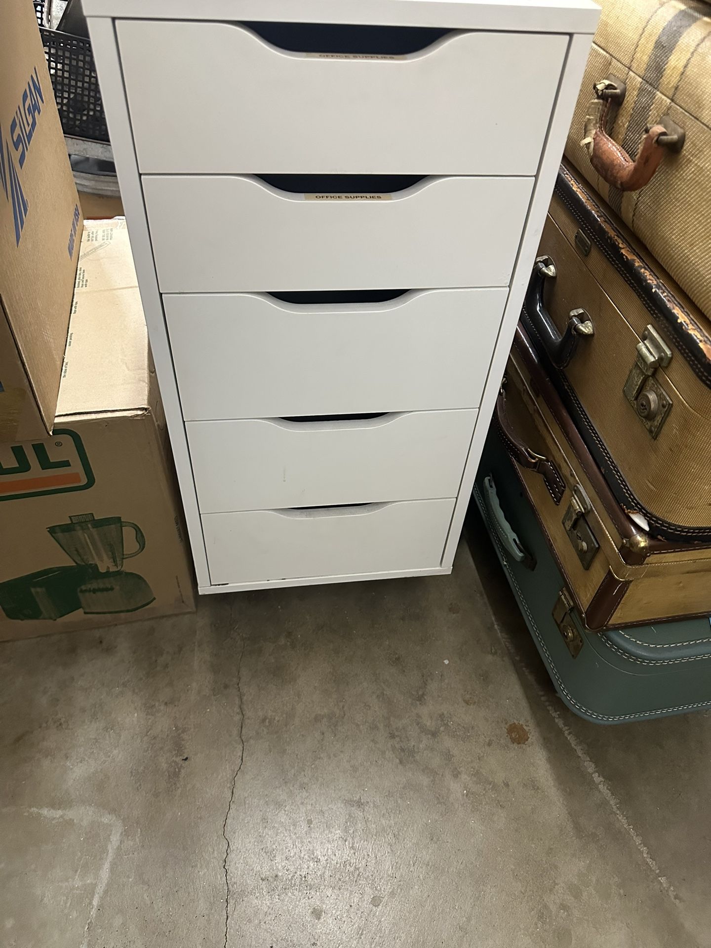 IKEA Alex Makeup Desk Vanity Drawers