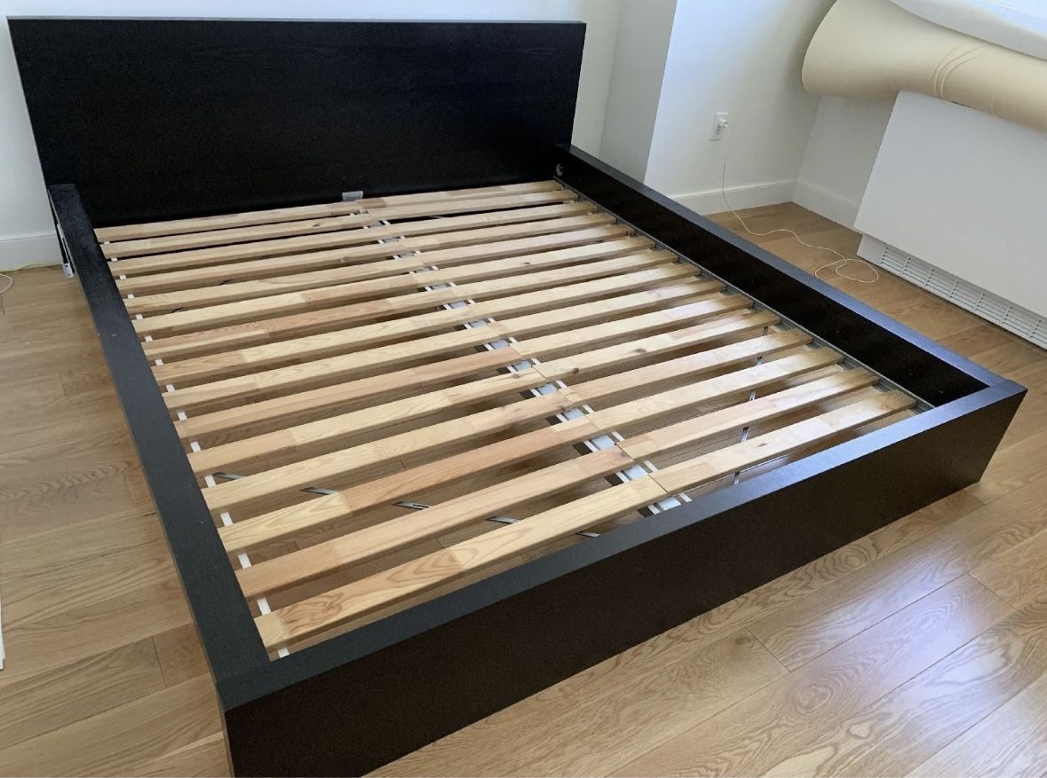 King IKEA Malm Bed Frame