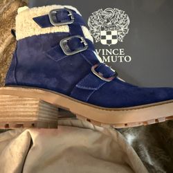 New In Box Vince Camuto Klerica Womens Ankle Boots Size 8 Retail $200!