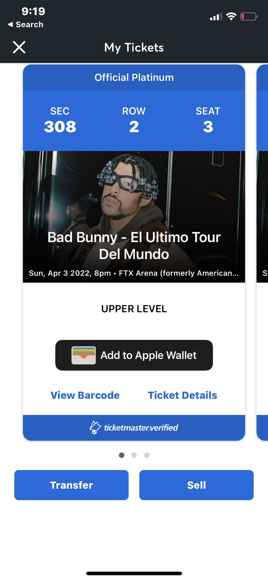 Bad Bunny Tickets