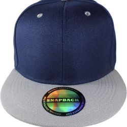 Blue/Silver Snapback