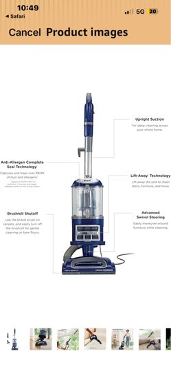 Shark Upright Vacuum Cleaner | Navigator Lift-Away Deluxe