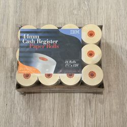 IBM Cash Register Paper Rolls (24 pack)