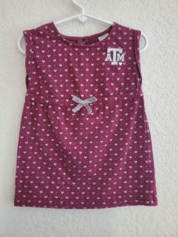 *Pending Aggies football toddler dress size 3T
