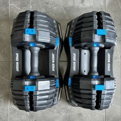 Adjustable Dumbells 