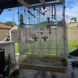 Tall bird cage - Vision