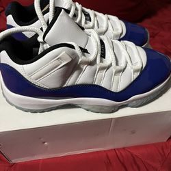 Jordan 11 Blue Concord Size 7w